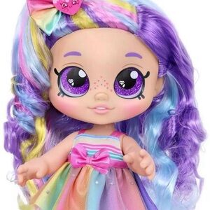 Kindi Kids Rainbow Kate 10" Doll – Bobble Head, Pre-Owned, Dress-Up Play